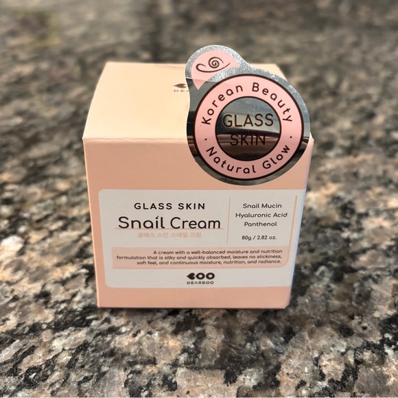 DEARBOO Glass Skin Snail Cream 80g (K-Beauty) New in Box *Sealed* - Picture 2 of 8